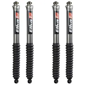 2.0 IFP FRONT & REAR KIT SHOCKS for JEEP WRANGLER (JK), 2007 to 2018 (4 in. to 5.5 in. lift)
