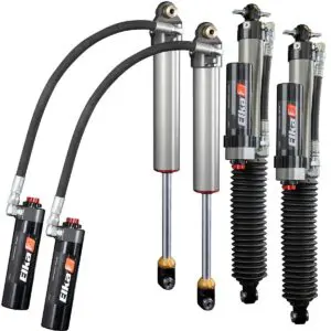 2.0 DC RESERVOIR FRONT AND REAR KIT SHOCKS for JEEP WRANGLER (JK), 2007 to 2018 (0 in. to 1.5 in. lift)